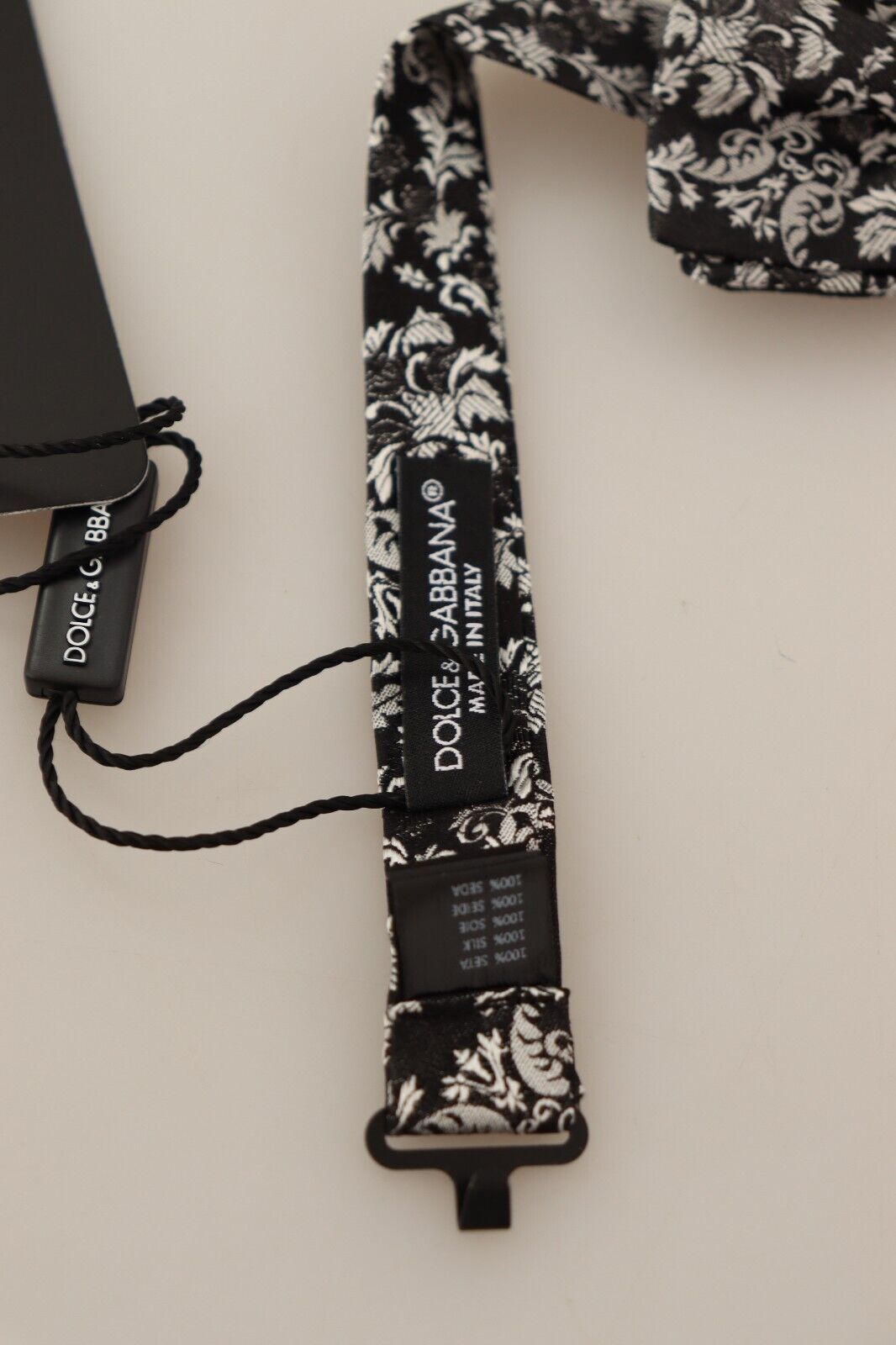 Dolce & Gabbana Multicolor Floral Adjustable Neck Papillon Bow Tie Copy Dolce & Gabbana