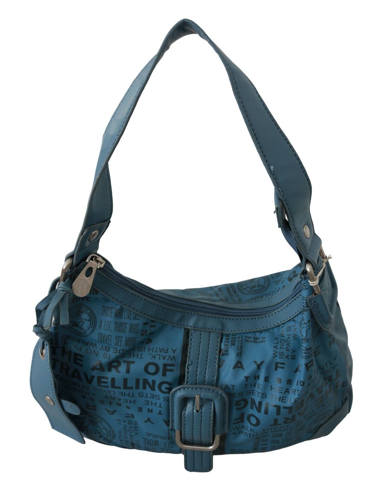 WAYFARER Shoulder Handbag Printed Purse Women Blue WAYFARER