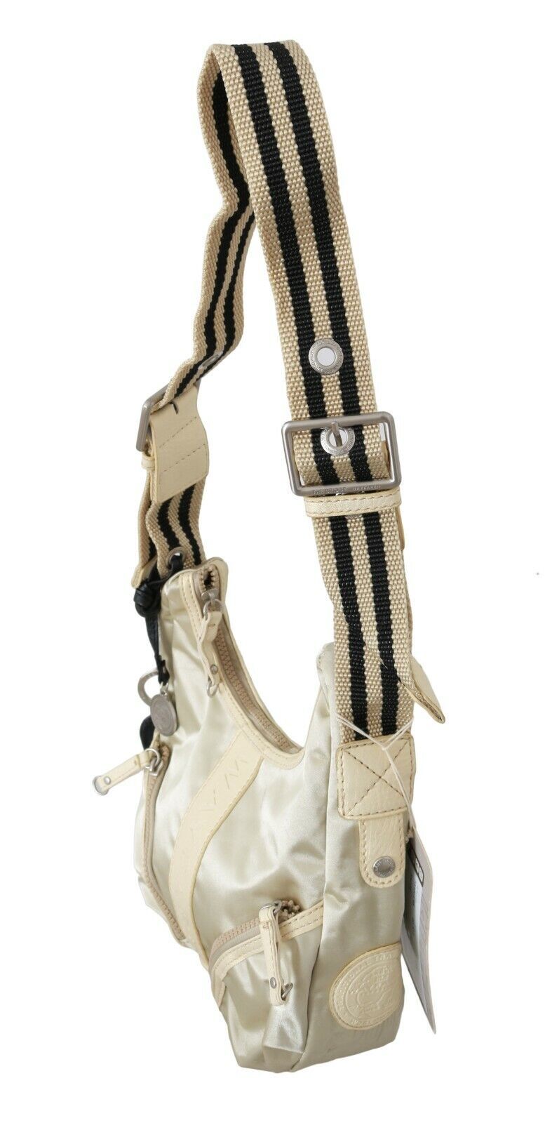 WAYFARER White Shoulder Crossbody Sling Fabric Purse WAYFARER