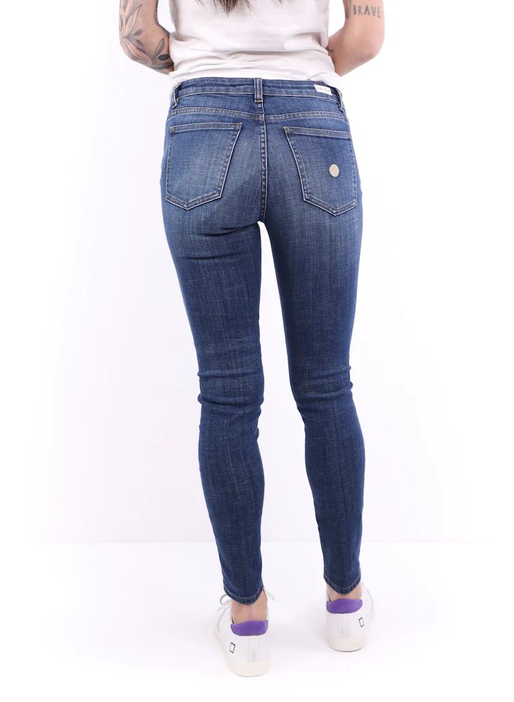 Don The Fuller Blue Cotton Women Jeans Don The Fuller