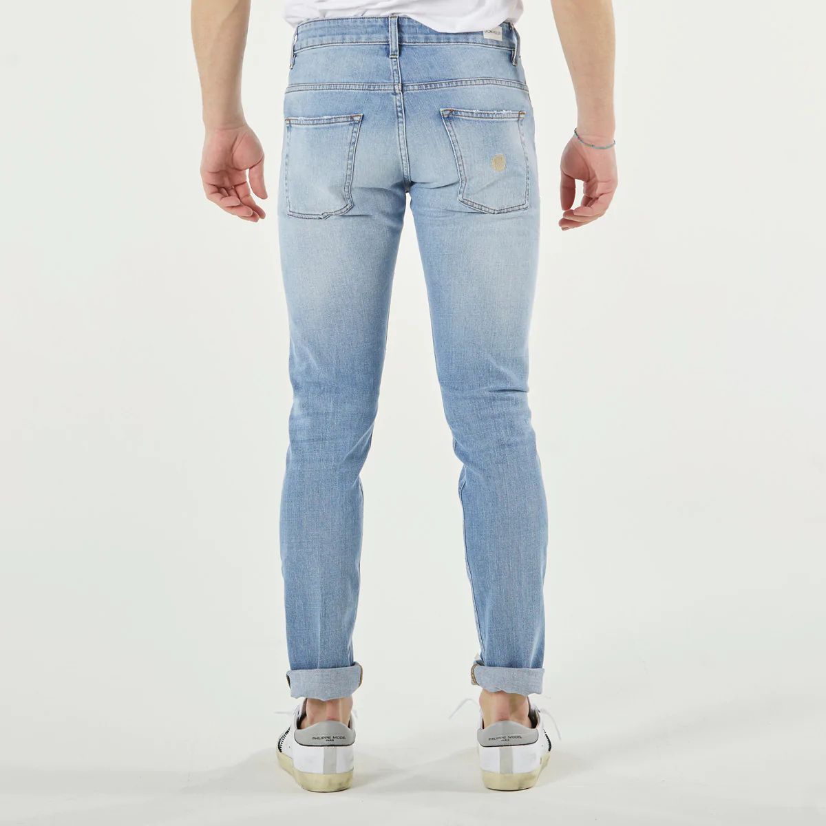 Don The Fuller Light Blue Cotton Men Jeans Don The Fuller