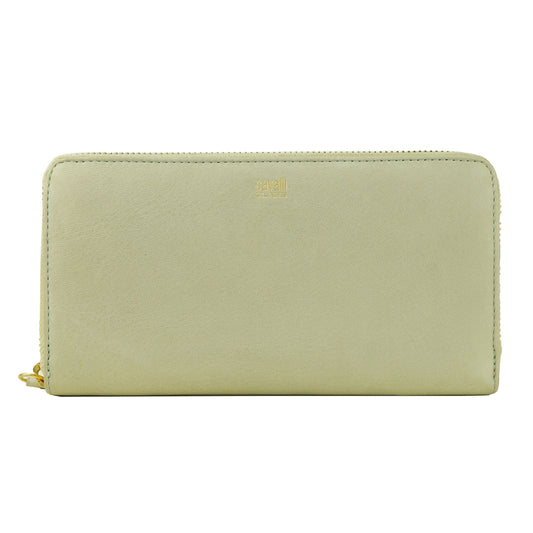 Cavalli Class Gray Calfskin Women Wallet Cavalli Class