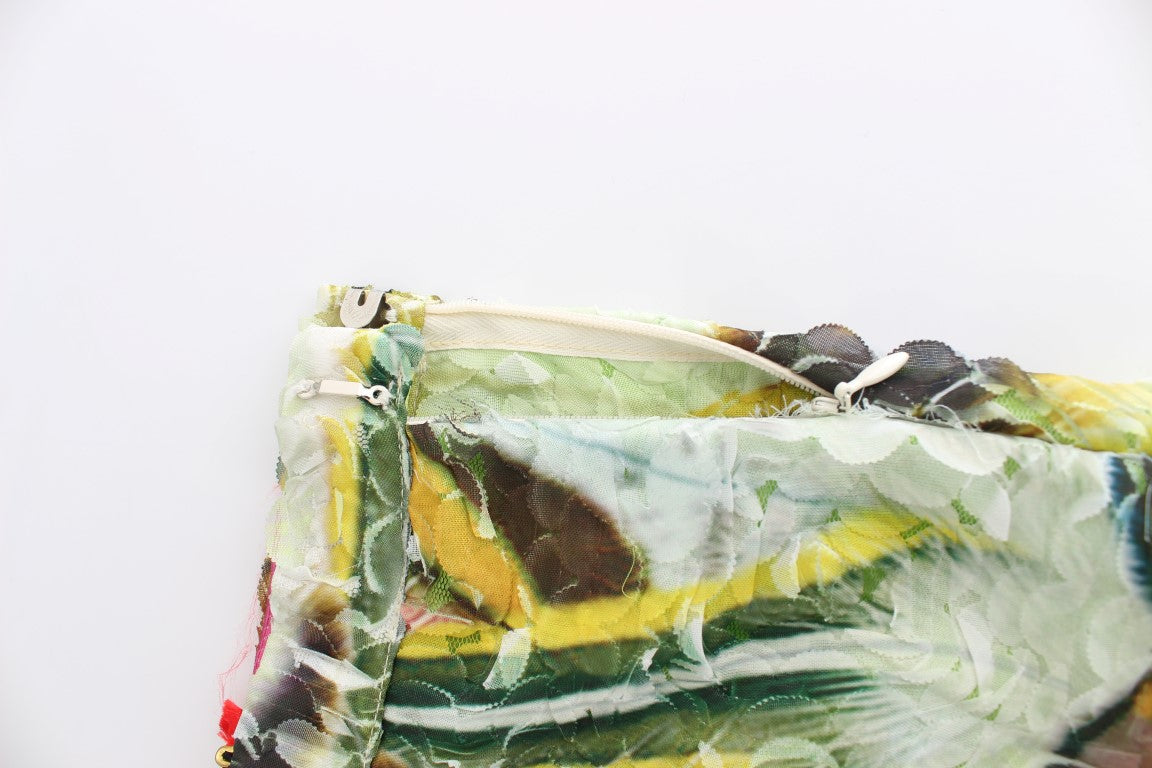 Lanre Da Silva Ajayi Multicolor Organza Pencil Skirt Lanre Da Silva Ajayi