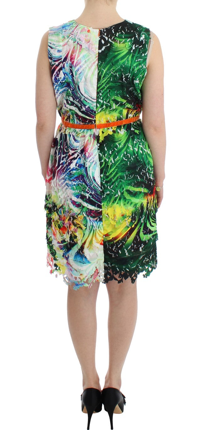 Lanre Da Silva Ajayi Multicolor Organza Sheath Dress Lanre Da Silva Ajayi
