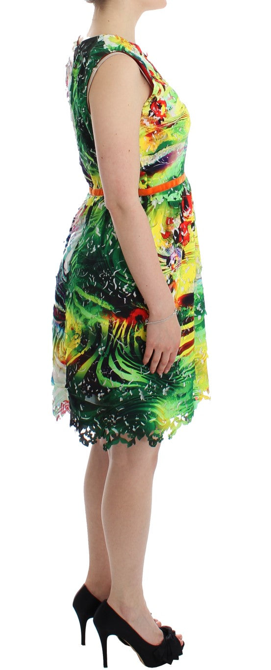 Lanre Da Silva Ajayi Multicolor Organza Sheath Dress Lanre Da Silva Ajayi