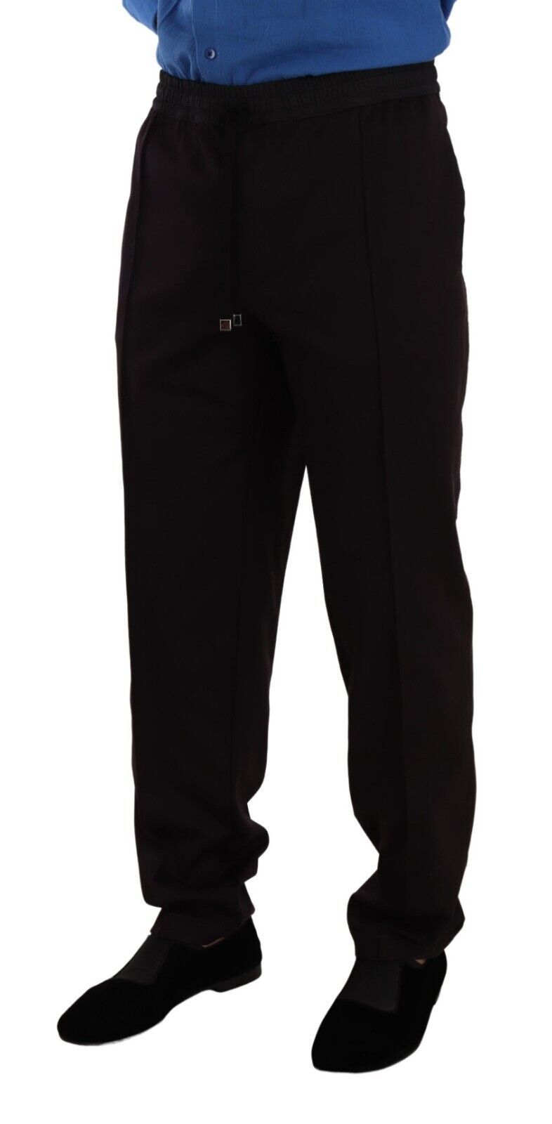 Dolce & Gabbana Bordeaux Cotton Mens Skinny Trouser Pants Dolce & Gabbana