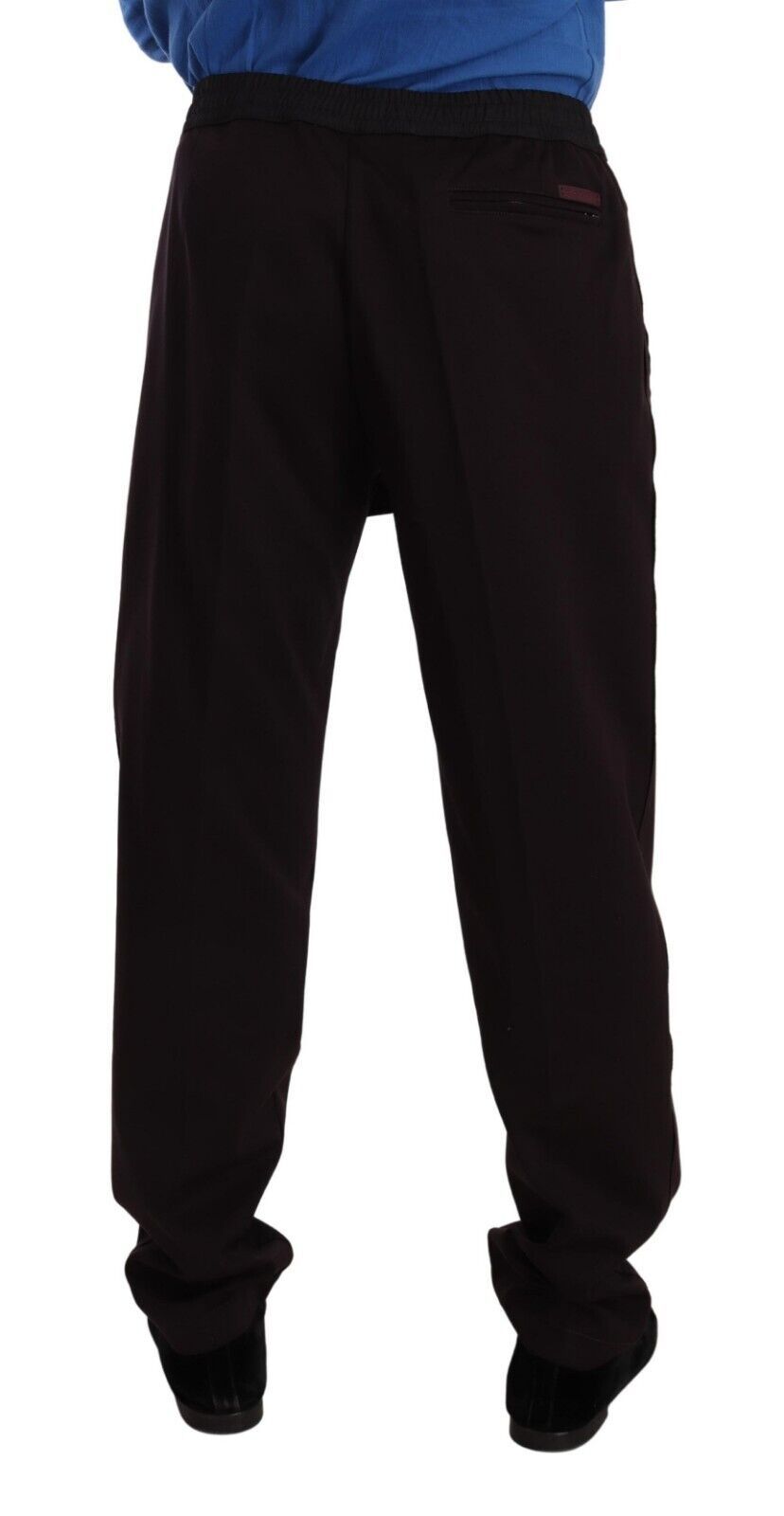 Dolce & Gabbana Bordeaux Cotton Mens Skinny Trouser Pants Dolce & Gabbana