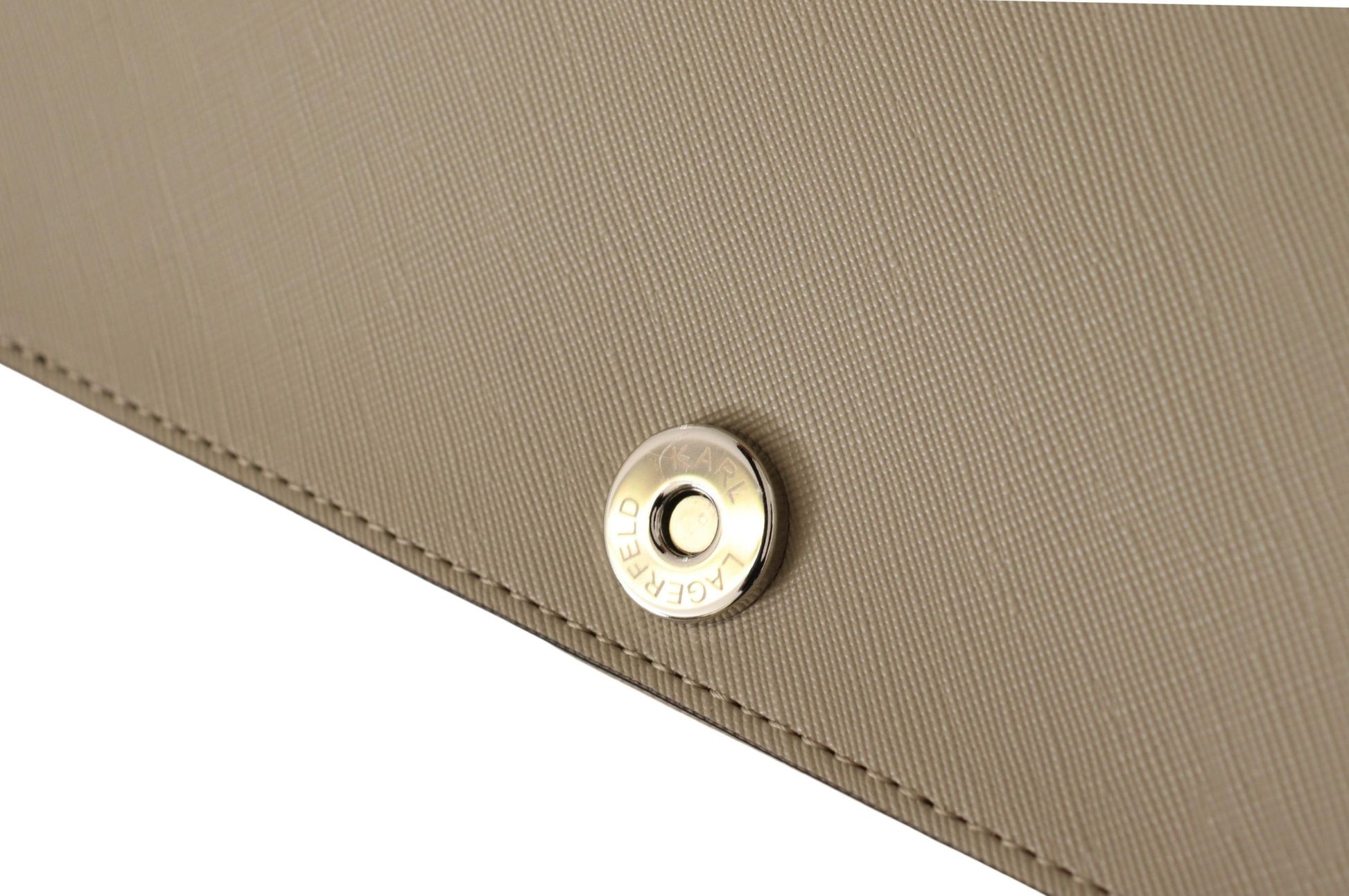 Karl Lagerfeld Chic Sage Shoulder Bag with Dual Straps Karl Lagerfeld