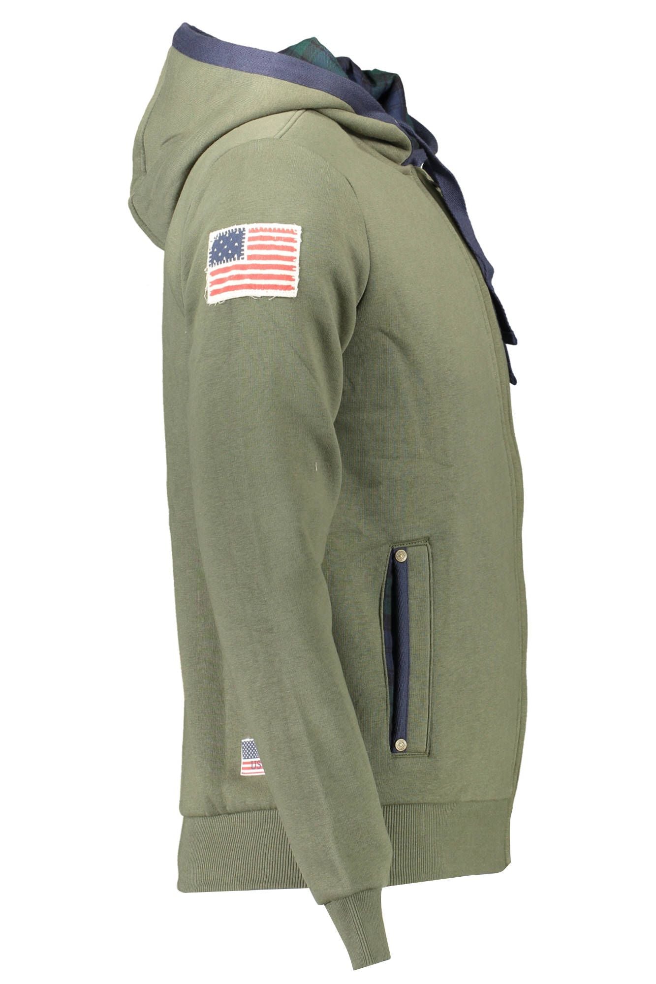 U.S. POLO ASSN. Green Cotton Men Sweater U.S. POLO ASSN.