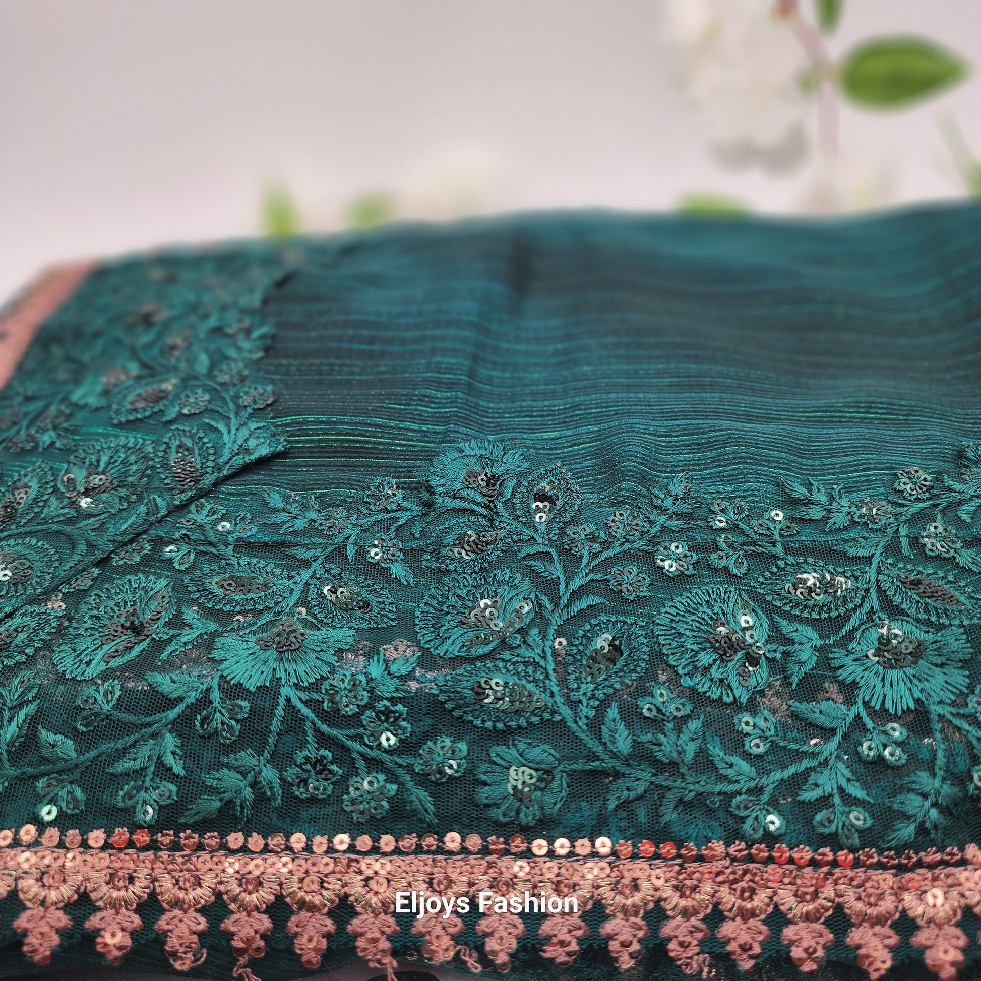 Bollywood Designer Fancy Partywear Saree Soft silk - Eljoys Fashion