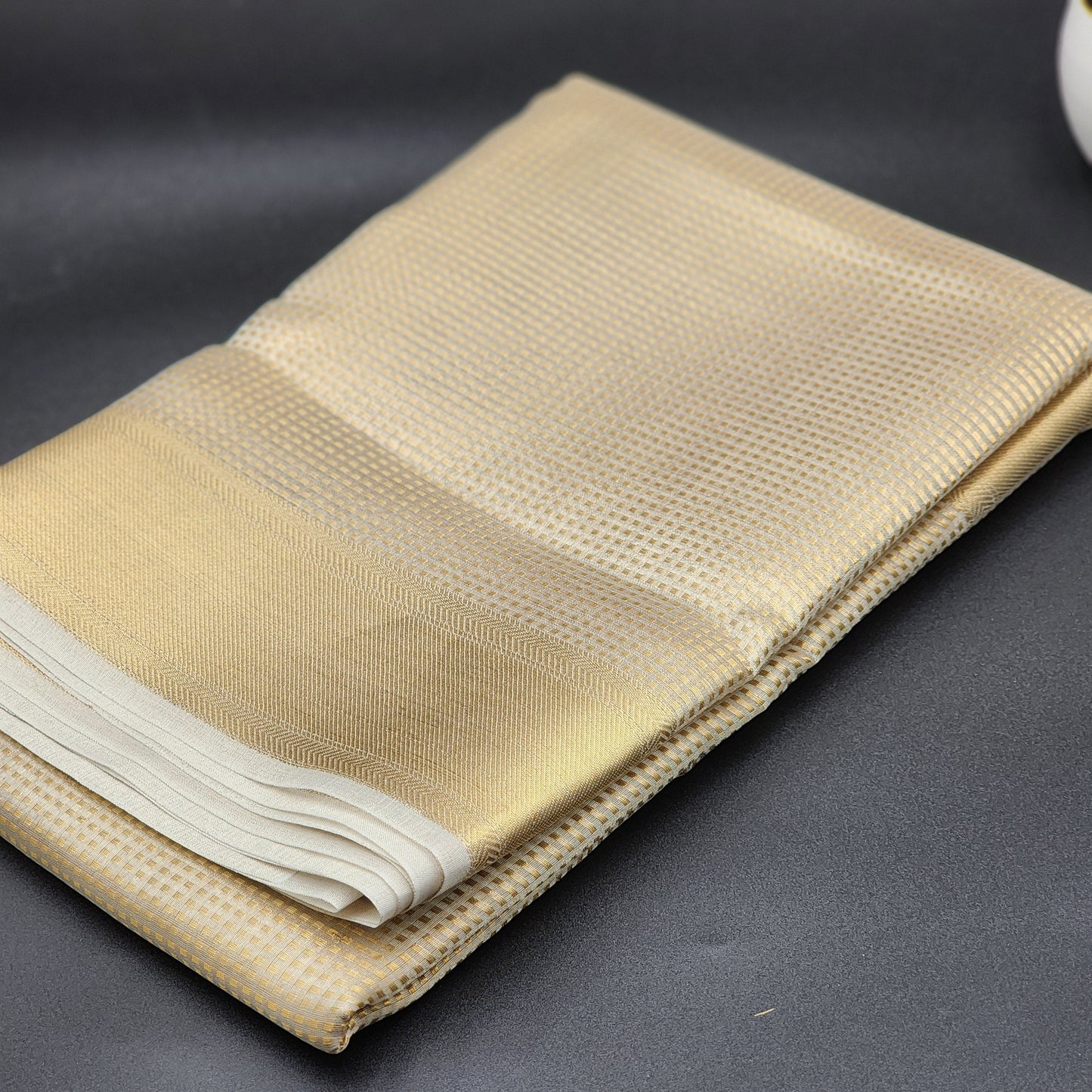 Golden tissue saree- inspired by Nayantara -1141 Eljoys Fashion