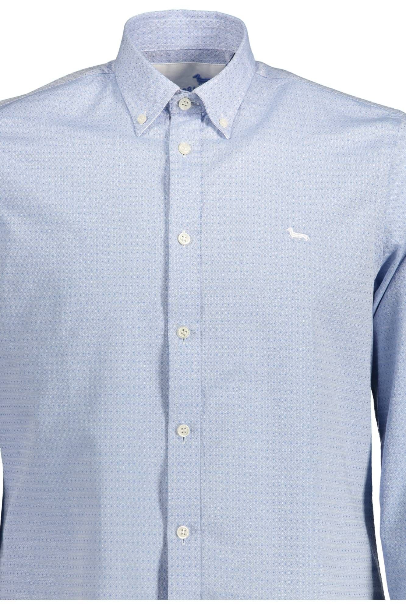 Harmont & Blaine Light Blue Cotton Regular Fit Shirt Harmont & Blaine