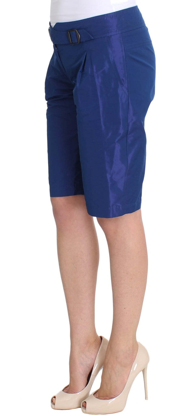 Ermanno Scervino Blue Above Knees Bermuda Shorts Ermanno Scervino
