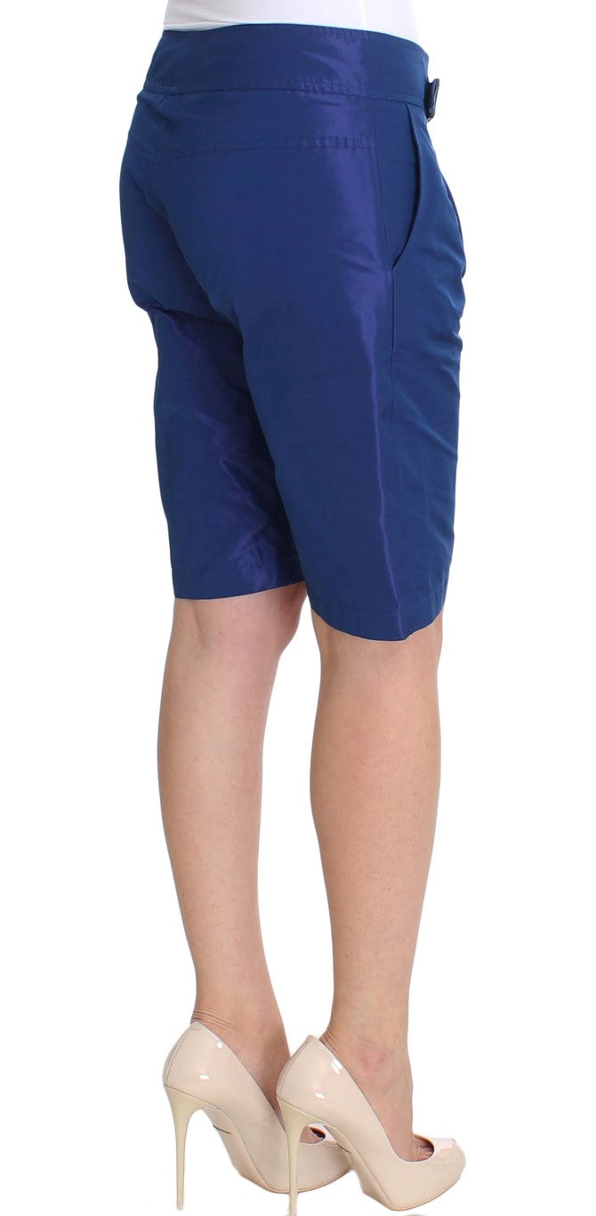 Ermanno Scervino Blue Above Knees Bermuda Shorts Ermanno Scervino
