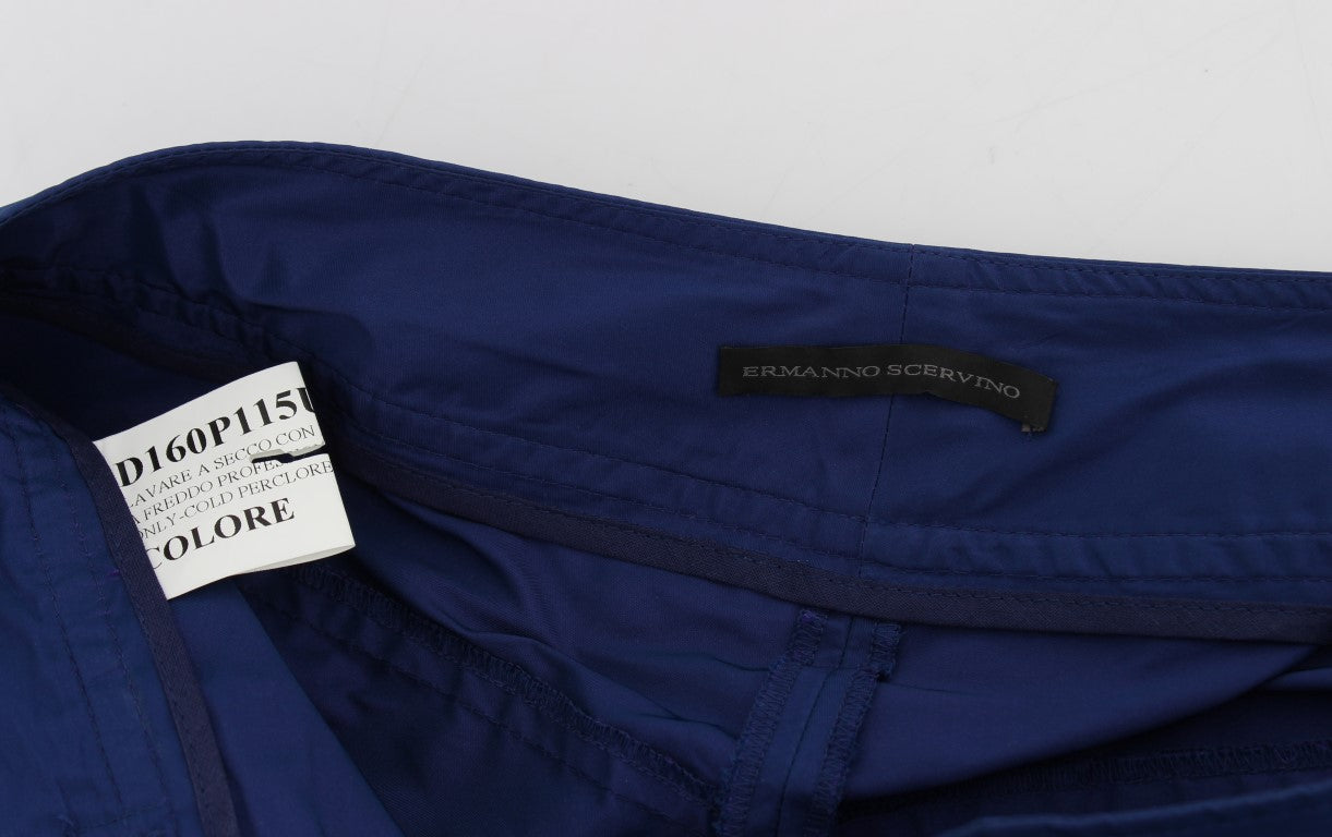 Ermanno Scervino Blue Above Knees Bermuda Shorts Ermanno Scervino
