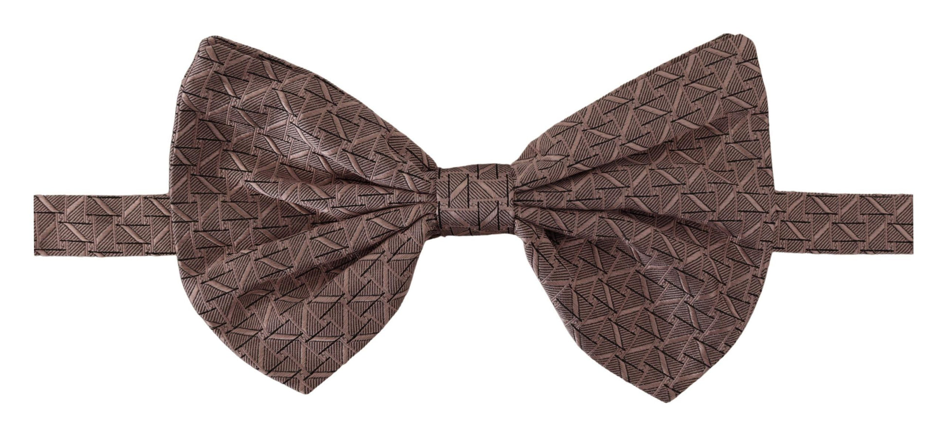 Dolce & Gabbana Gray Fantasy Print Adjustable Neck Papillon Bow Tie Dolce & Gabbana