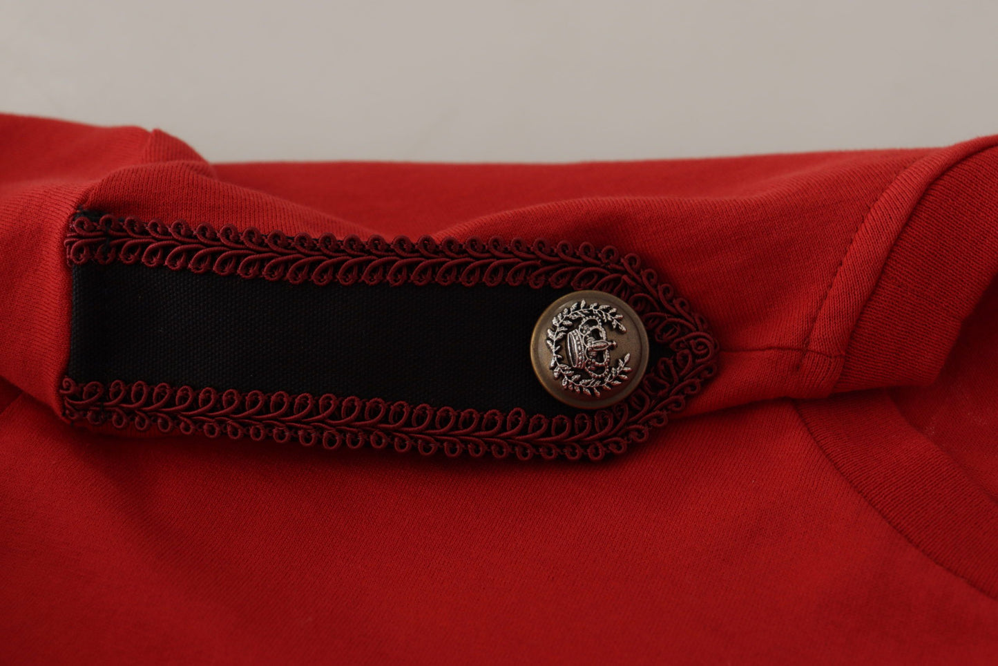 Dolce & Gabbana Red Amor Vincit Omnia Crewneck T-shirt Dolce & Gabbana