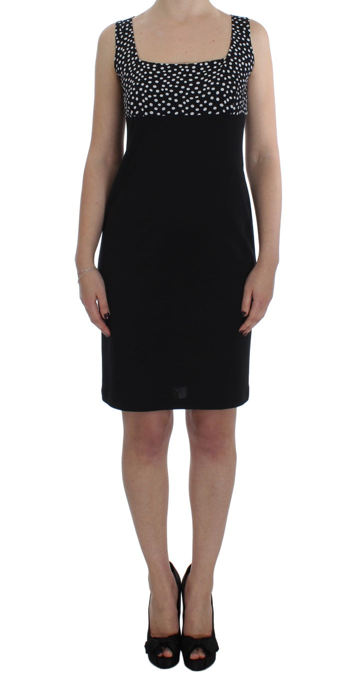 BENCIVENGA Black Stretch Sheath Dress & Sweater Set BENCIVENGA