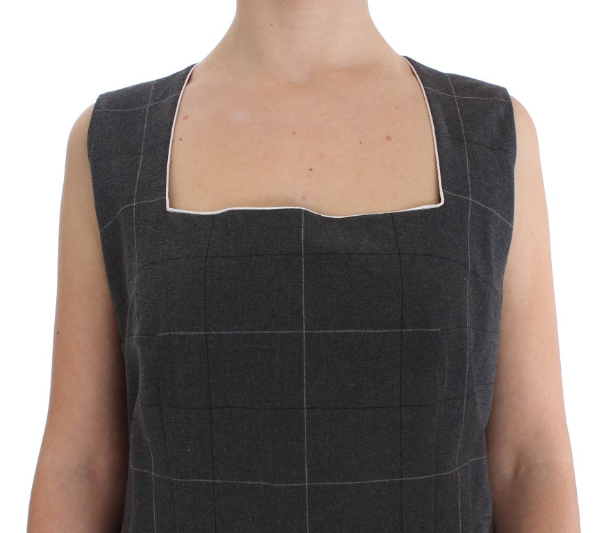 BENCIVENGA Gray Stretch Sheath Dress Suit Set BENCIVENGA