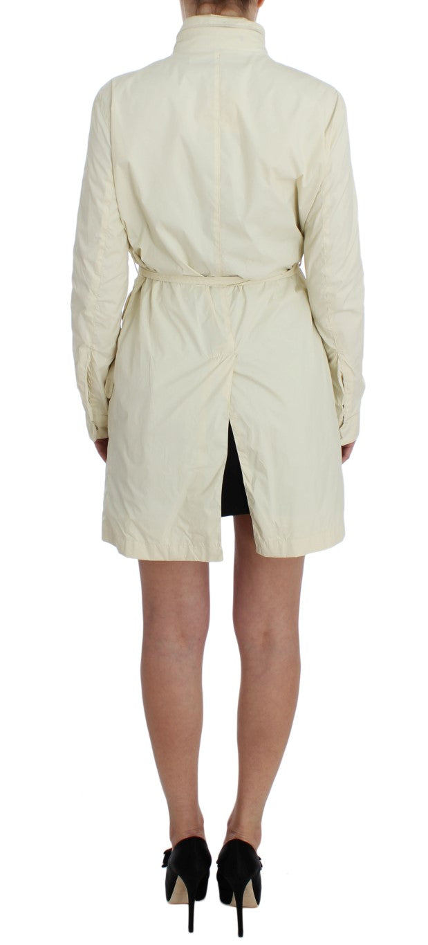 P.A.R.O.S.H. Beige Weather Proof Trench Jacket Coat P.A.R.O.S.H.