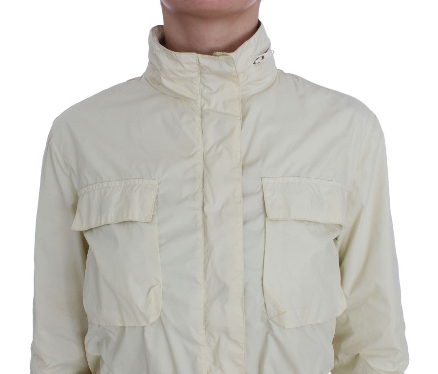 P.A.R.O.S.H. Beige Weather Proof Trench Jacket Coat P.A.R.O.S.H.