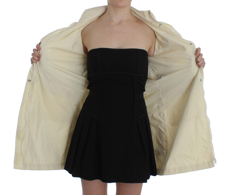P.A.R.O.S.H. Beige Weather Proof Trench Jacket Coat P.A.R.O.S.H.
