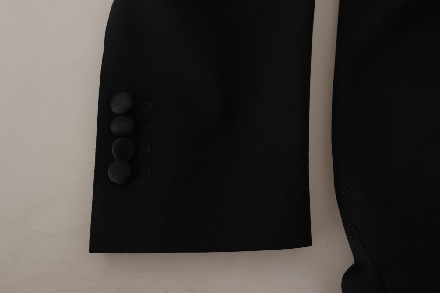 Dolce & Gabbana Black Double Breasted Coat Blazer Jacket Dolce & Gabbana