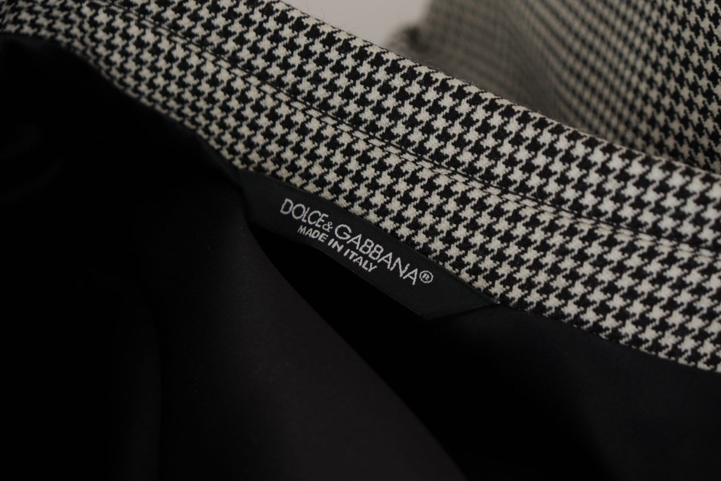 Dolce & Gabbana Gray Checkered Single Breasted Jacket Blazer Dolce & Gabbana