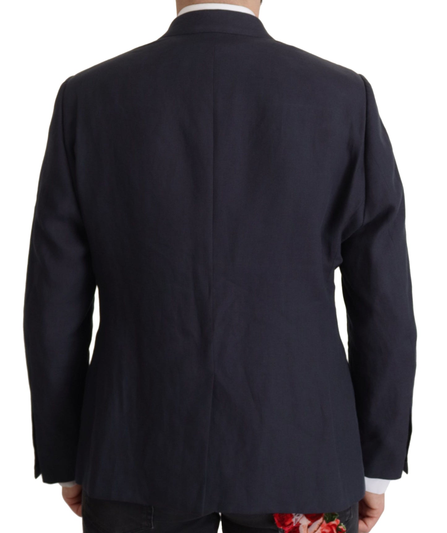 Dolce & Gabbana Dark Blue ALTA SARTORIA Jacket Coat Blazer Dolce & Gabbana