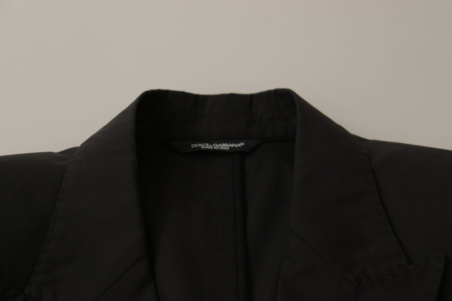 Dolce & Gabbana Black Single Breasted TAORMINA Breasted Blazer Dolce & Gabbana