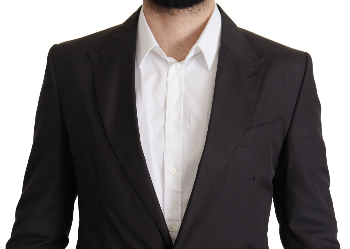 Dolce & Gabbana Black Single Breasted TAORMINA Breasted Blazer Dolce & Gabbana