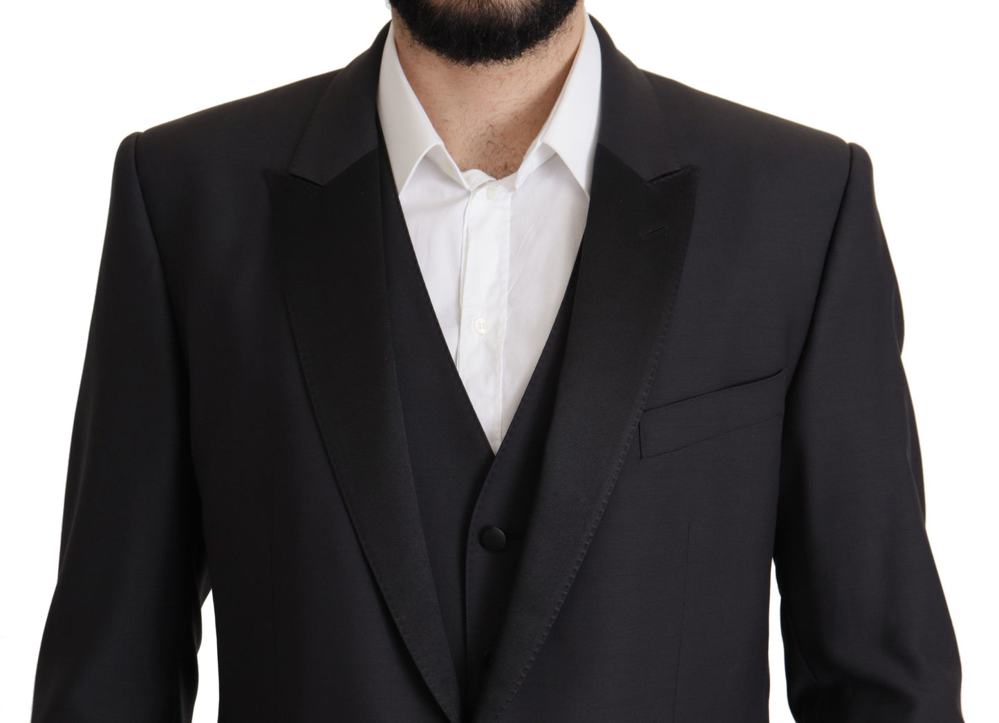 Dolce & Gabbana Dark Blue Single Breasted MARTINI Blazer Dolce & Gabbana