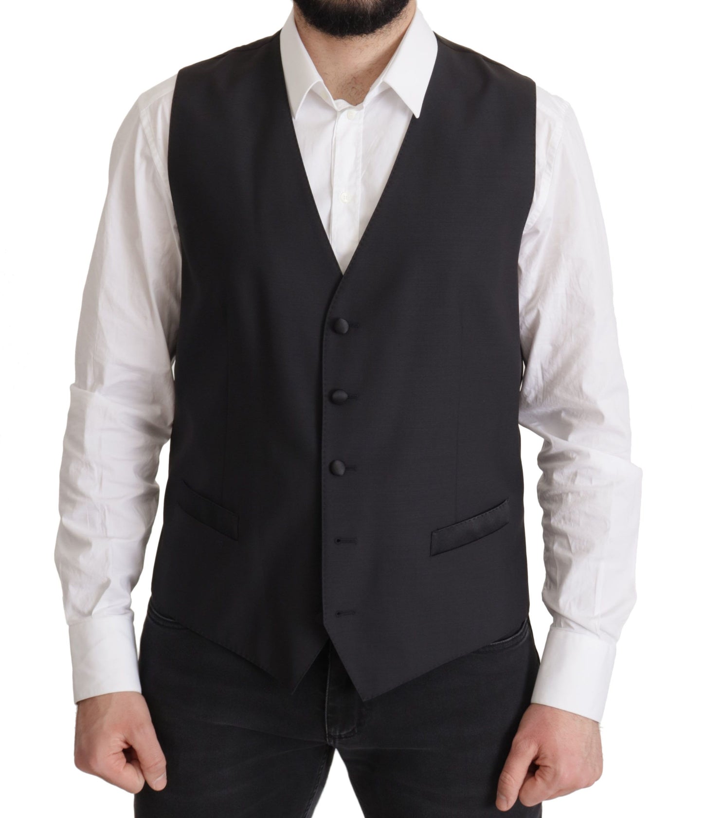 Dolce & Gabbana Dark Blue Single Breasted MARTINI Blazer Dolce & Gabbana