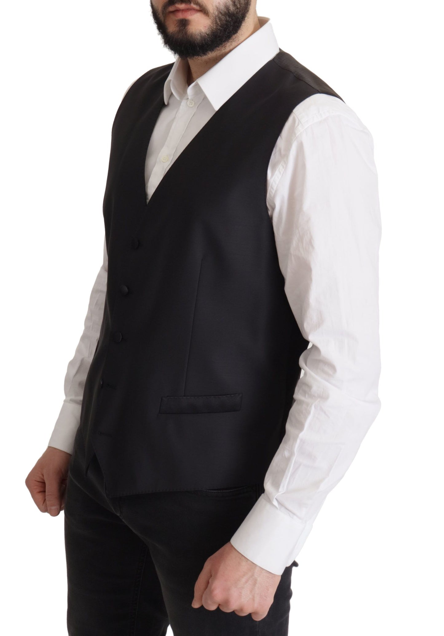 Dolce & Gabbana Dark Blue Single Breasted MARTINI Blazer Dolce & Gabbana