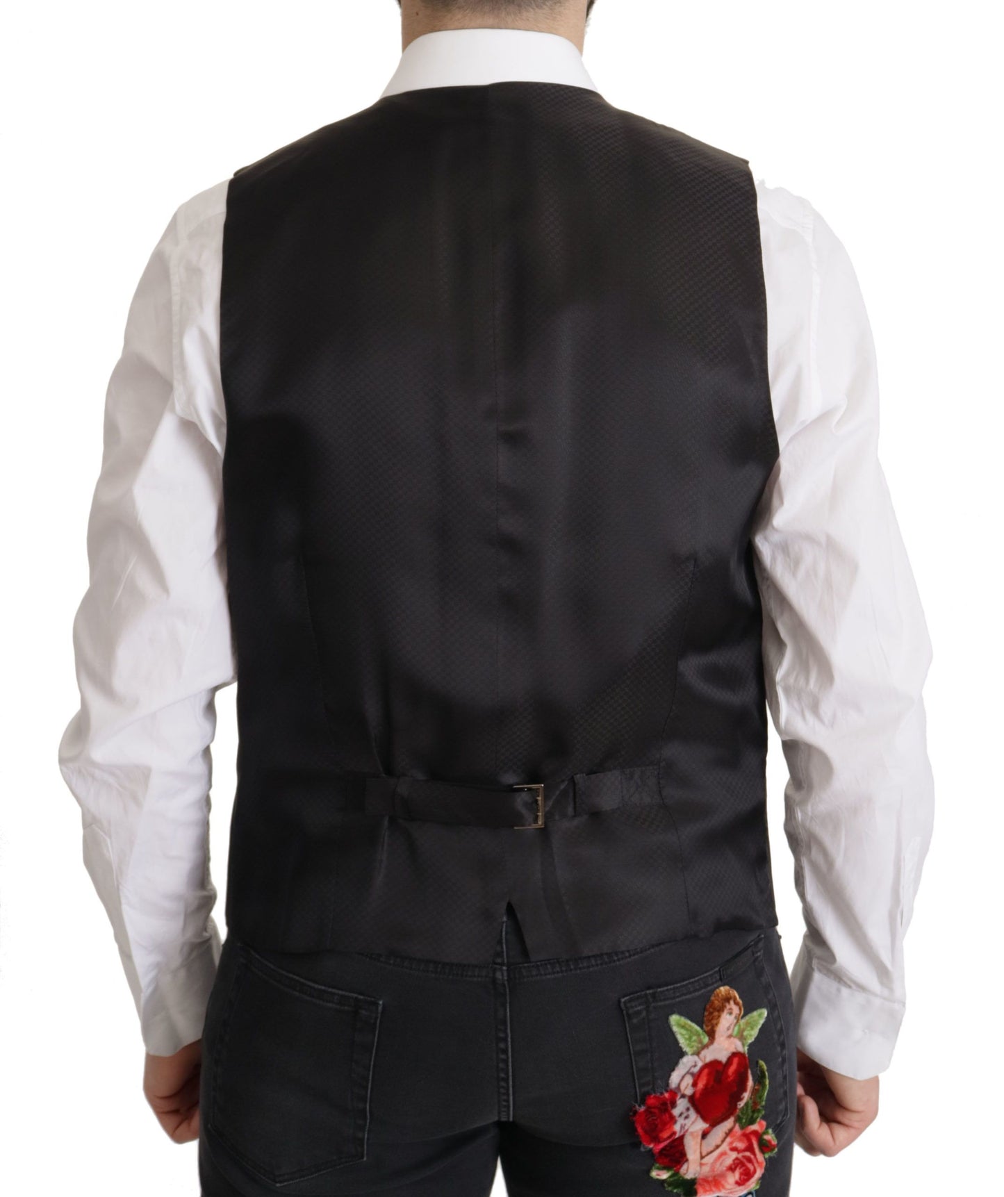 Dolce & Gabbana Dark Blue Single Breasted MARTINI Blazer Dolce & Gabbana