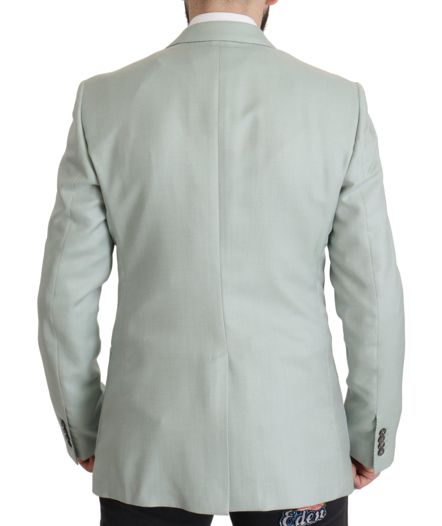 Dolce & Gabbana Green Cashmere Jacket Blazer Jacket Dolce & Gabbana