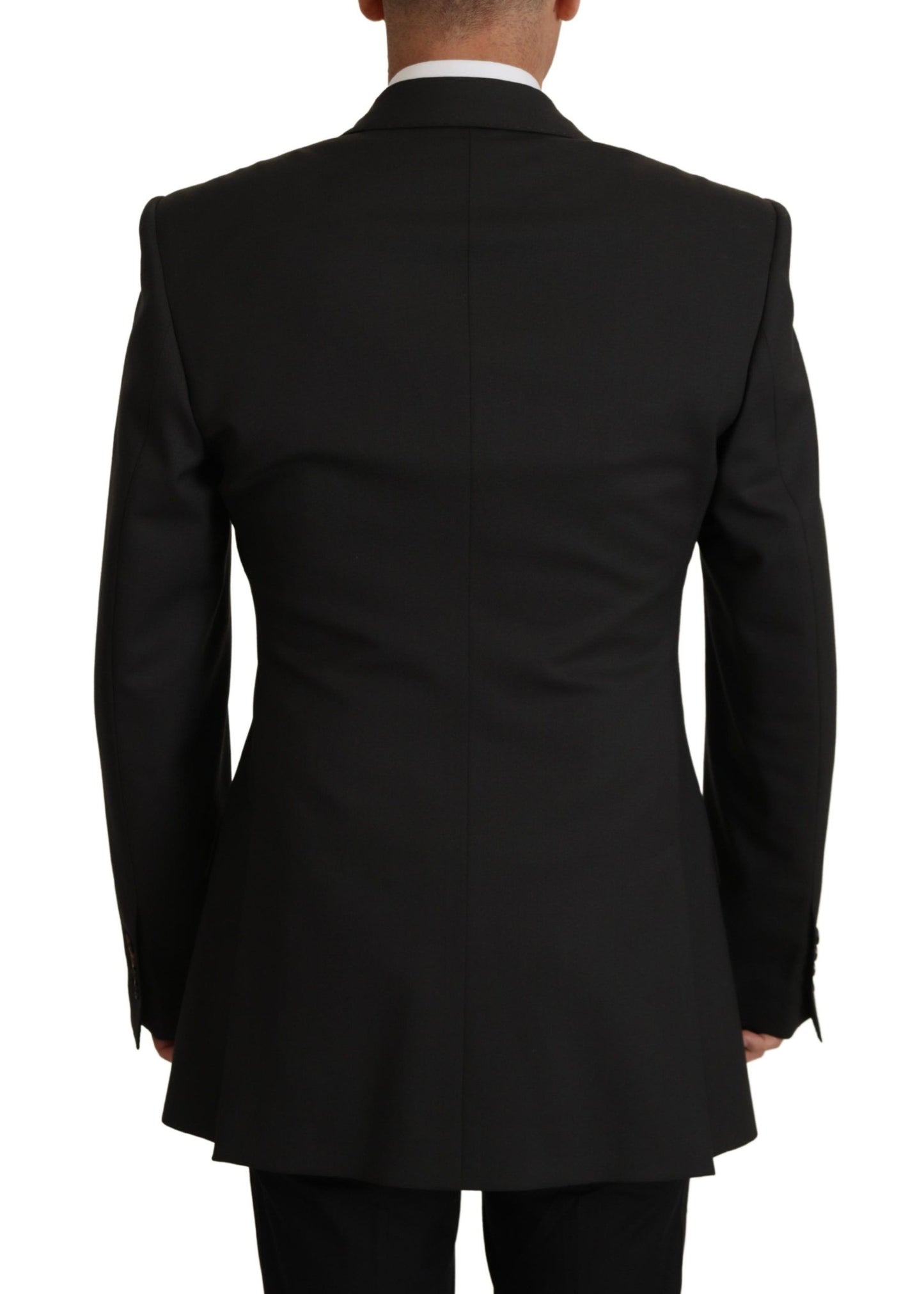 Dolce & Gabbana Black Wool Single Breasted Blazer v Dolce & Gabbana