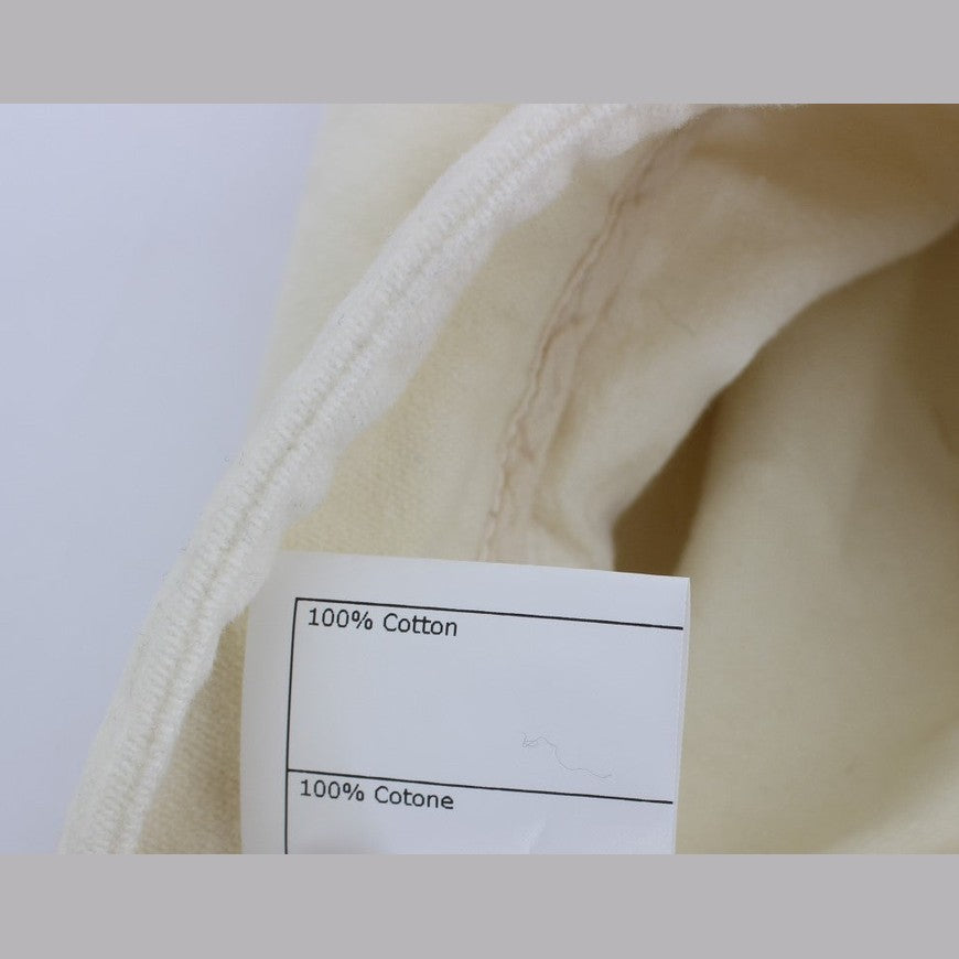 Ermanno Scervino Beige Cotton Capri Cropped Cargo Pants Ermanno Scervino