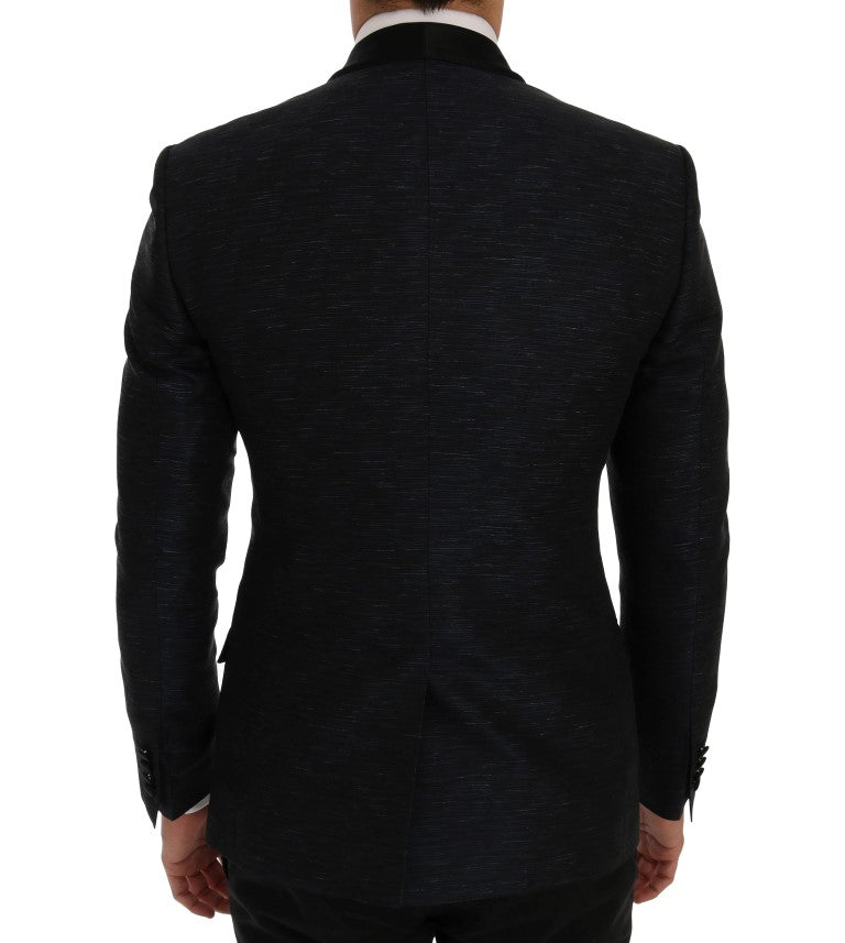 Dolce & Gabbana Blue MARTINI Slim 2 Piece Blazer Dolce & Gabbana
