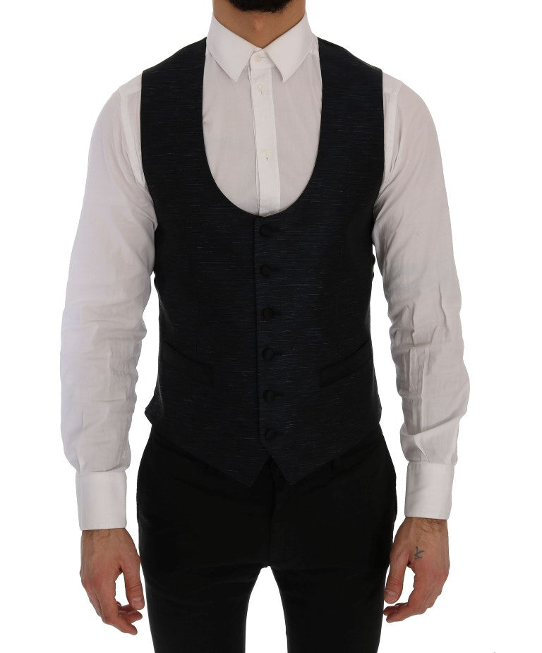 Dolce & Gabbana Blue MARTINI Slim 2 Piece Blazer Dolce & Gabbana