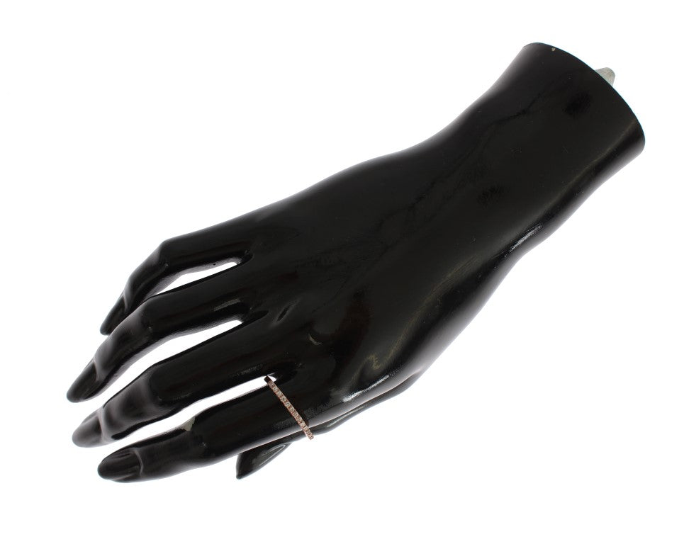 Nialaya Red Gold 925 Silver Ring Nialaya