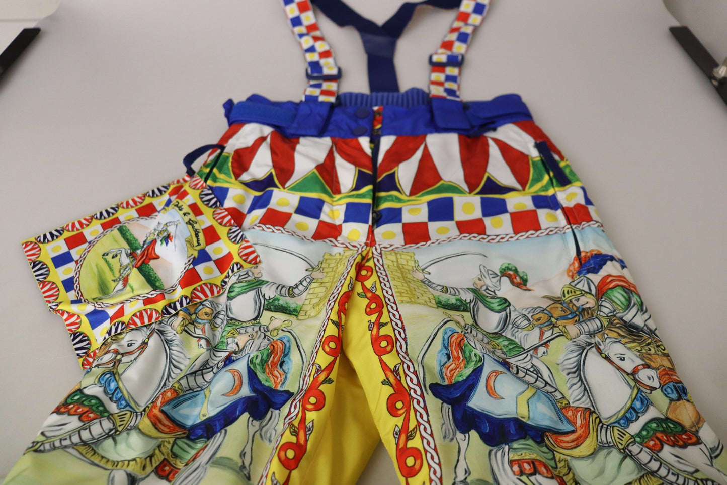 Dolce & Gabbana Multicolor Printed Snow Trouser Pants Dolce & Gabbana