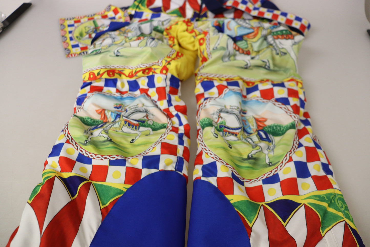 Dolce & Gabbana Multicolor Printed Snow Trouser Pants Dolce & Gabbana