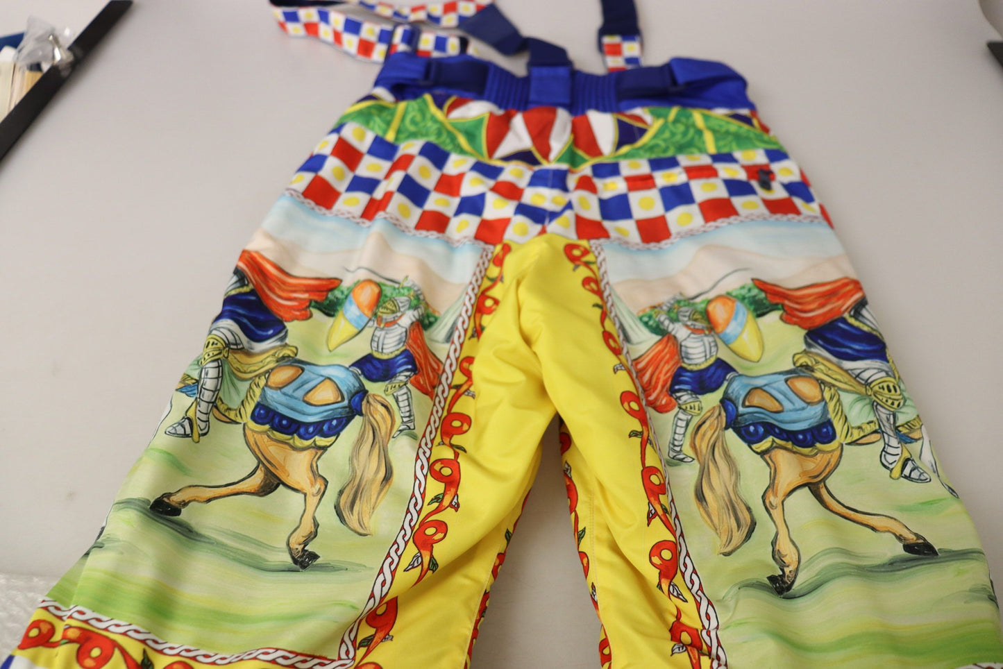 Dolce & Gabbana Multicolor Printed Snow Trouser Pants Dolce & Gabbana
