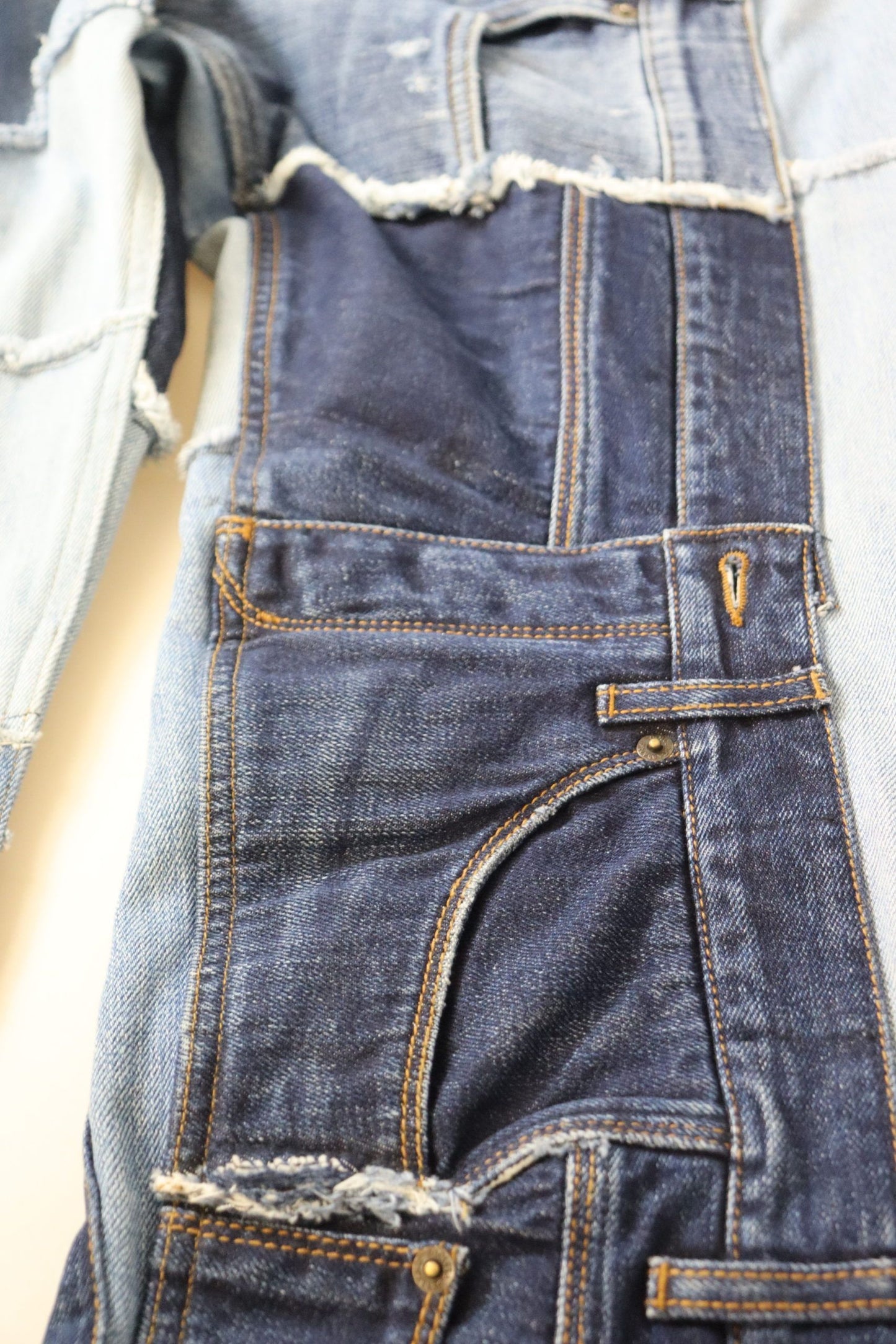 Dolce & Gabbana Multicolor Patchwork High Waist Denim Jeans Dolce & Gabbana