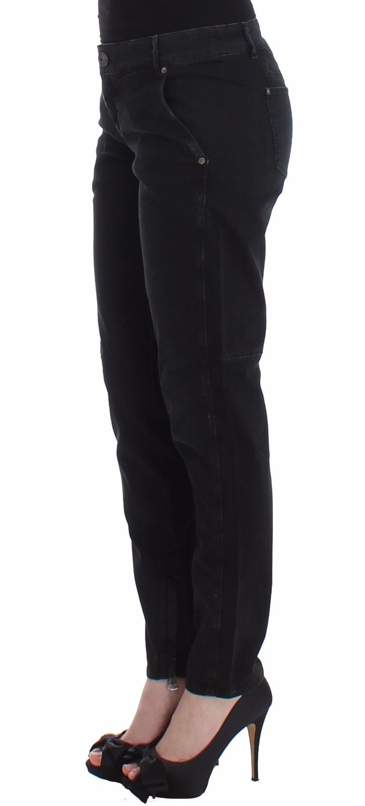 Ermanno Scervino Blue Slim Jeans Denim Pants Skinny Leg Straight Ermanno Scervino