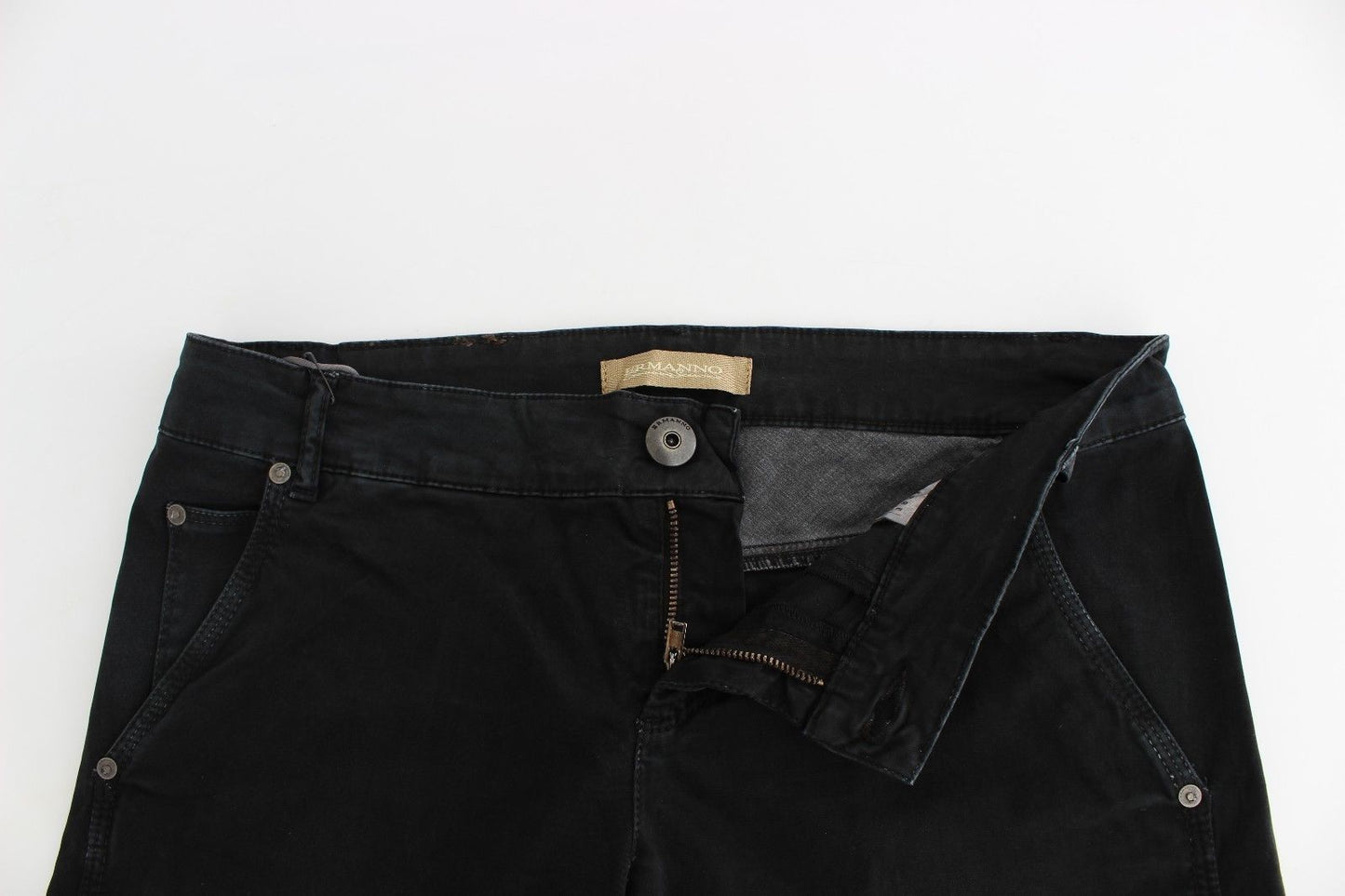 Ermanno Scervino Blue Slim Jeans Denim Pants Skinny Leg Straight Ermanno Scervino