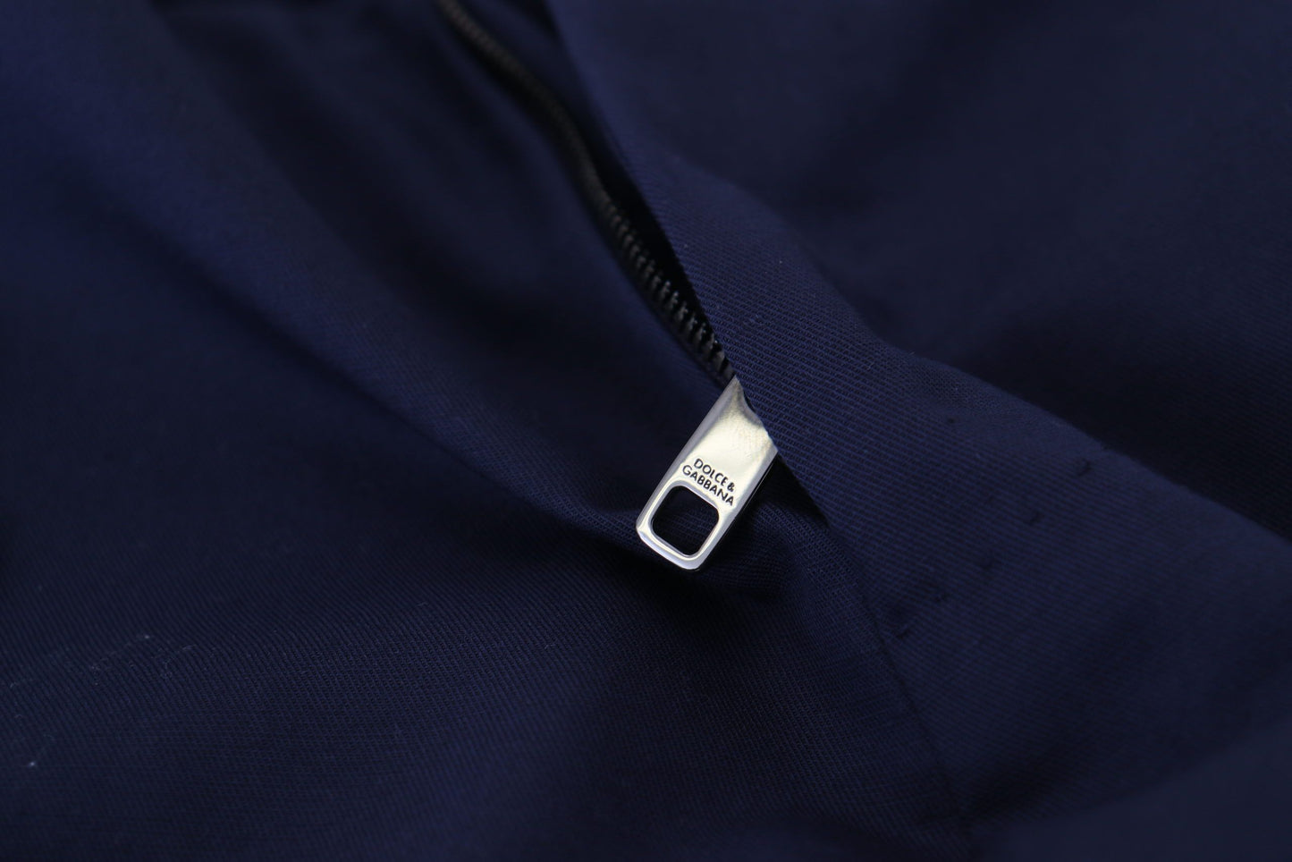 Dolce & Gabbana Blue Linen Cotton Slim Trousers Chinos Pants Dolce & Gabbana
