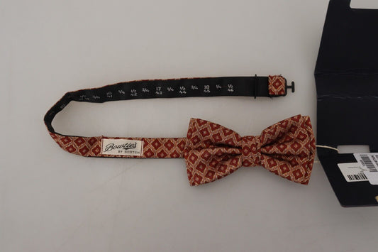 Scotch & Soda Multicolor Silk Adjustable Neck Papillon Men Bow Tie Scotch & Soda