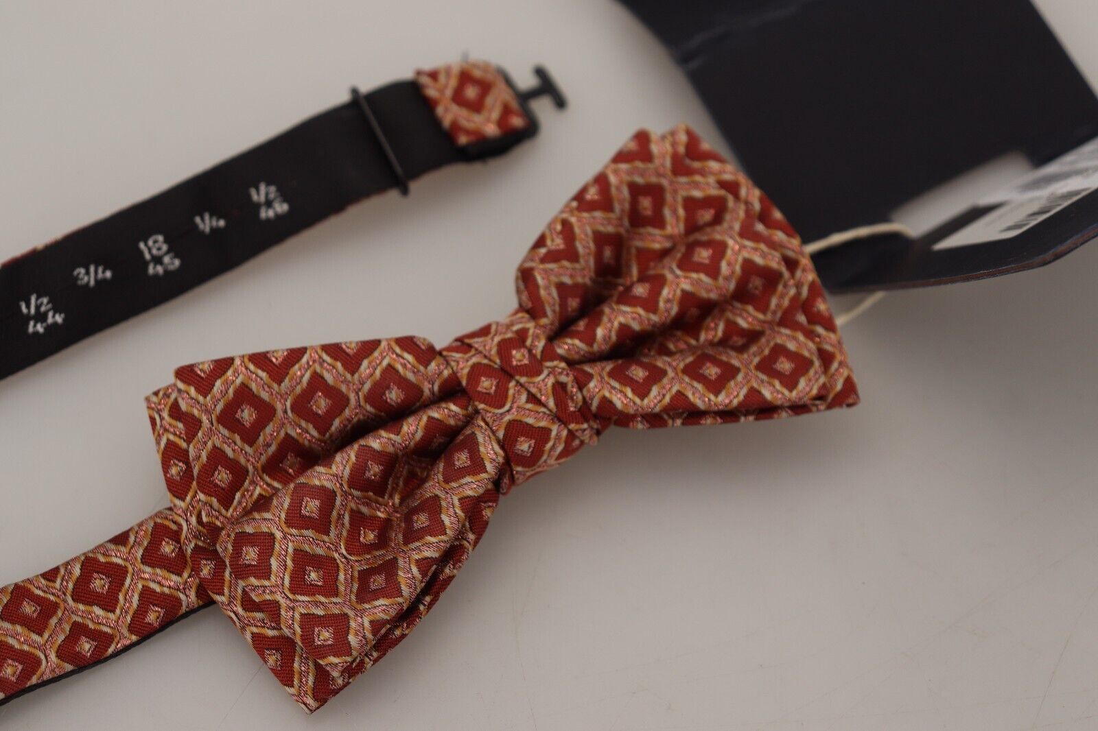 Scotch & Soda Multicolor Silk Adjustable Neck Papillon Men Bow Tie Scotch & Soda